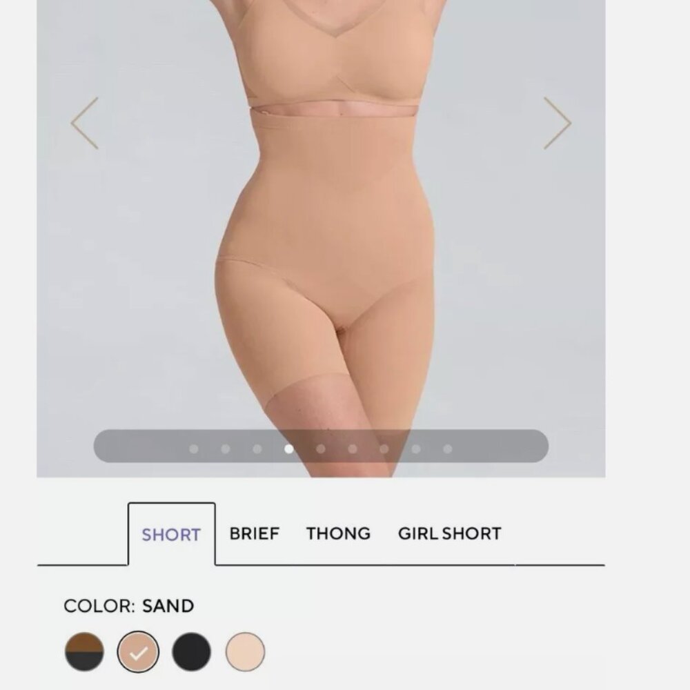 Honeylove SAND SuperPower Shaper Short, US Medium HLSW03-SAND-M